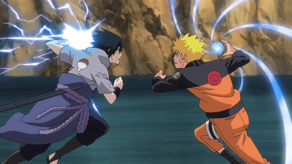 Top 10 Most Iconic Moments In Naruto - Naruto And Sasuke's Final Valley Fight
