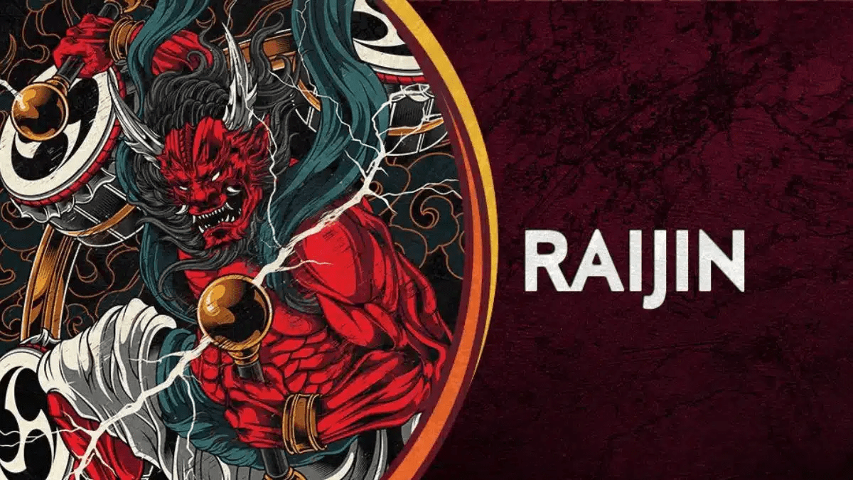 Raijin : The Japanese God of Storms and Thunder