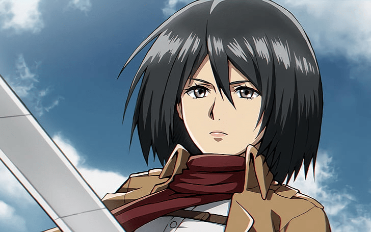 Unveiling The Most Popular Anime Characters - Mikasa Ackerman(Attack on Titan)