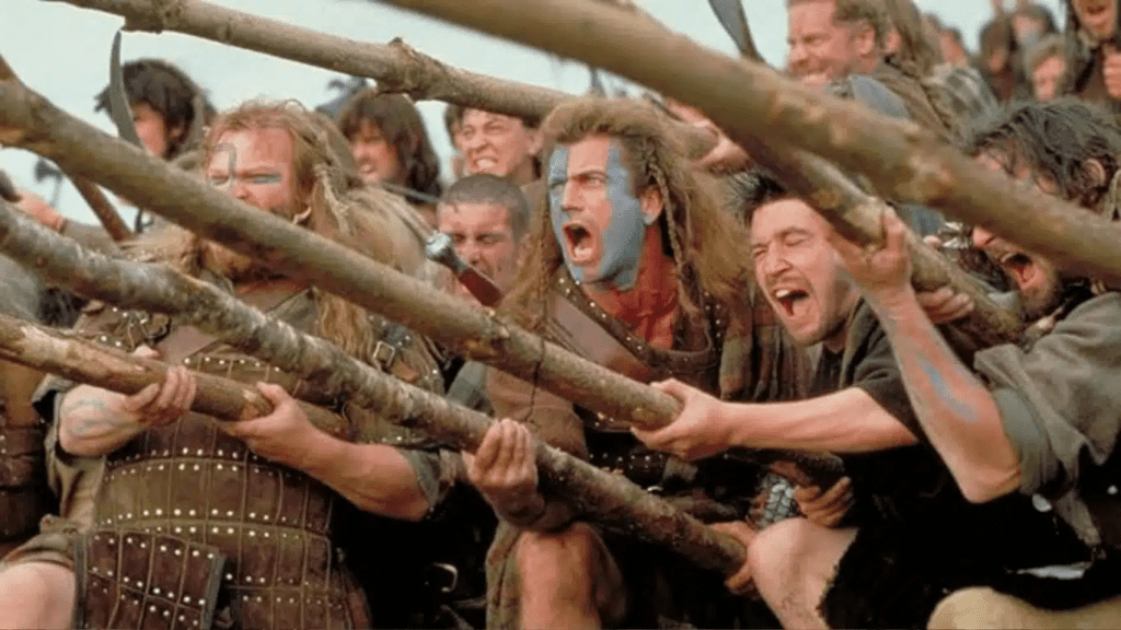 10 Best War Movies of All Time - Braveheart (1995)