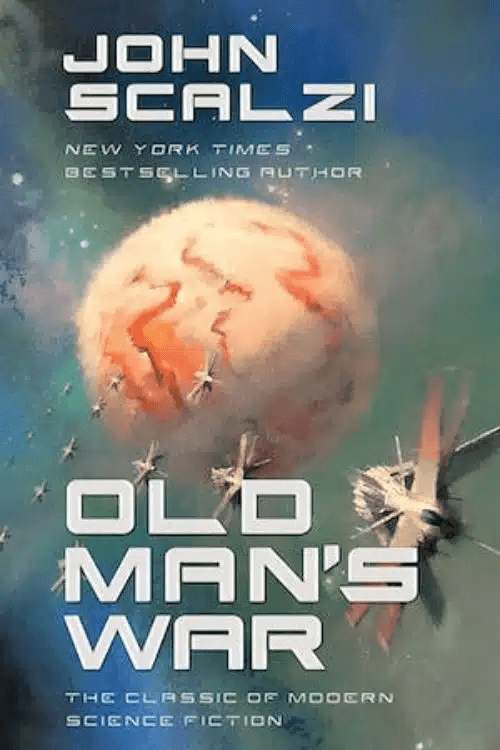 10 Best Space Adventure Books of all time - "Old Man’s War" by John Scalzi