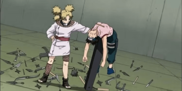 Naruto: 10 Differences Between The Anime And The Manga - Tenten and Temari's Fight Is Cut Short