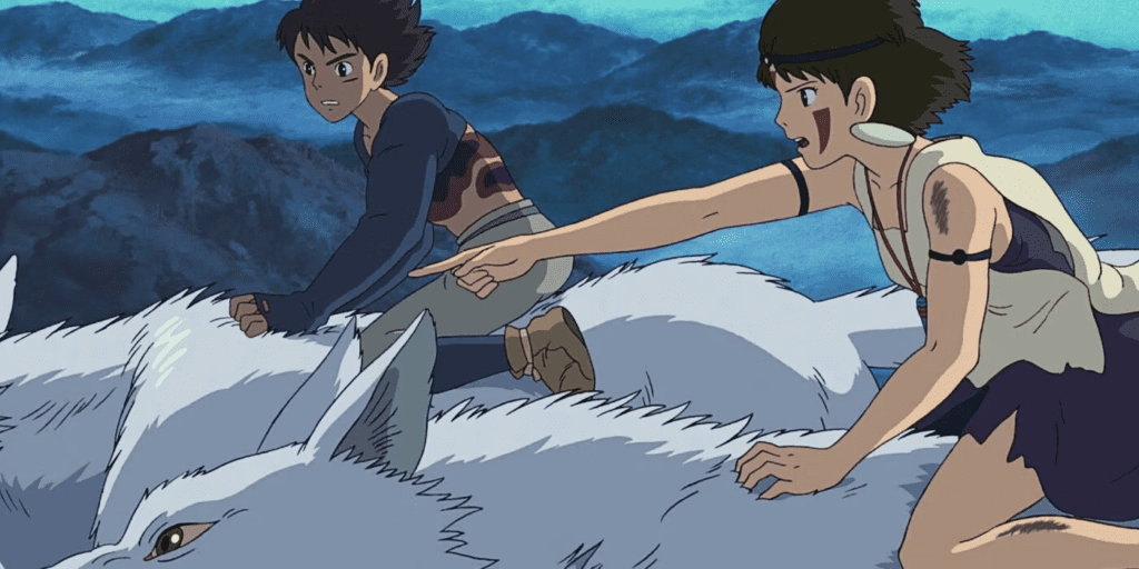 10 Best Studio Ghibli Couples - Ashitaka And San