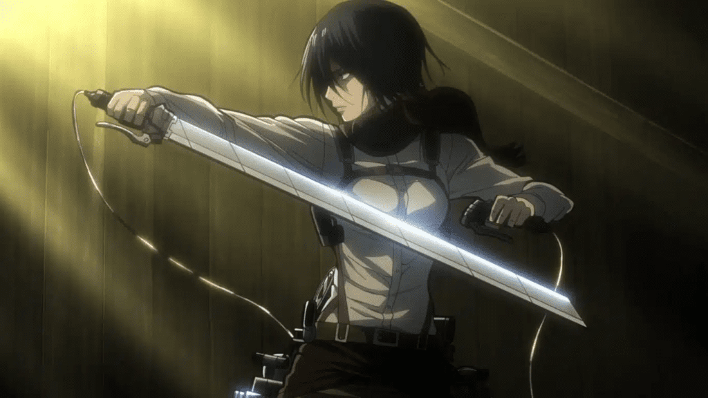 Top 10 Iconic Sword Masters in Anime and Manga - Mikasa Ackerman – “Attack on Titan”