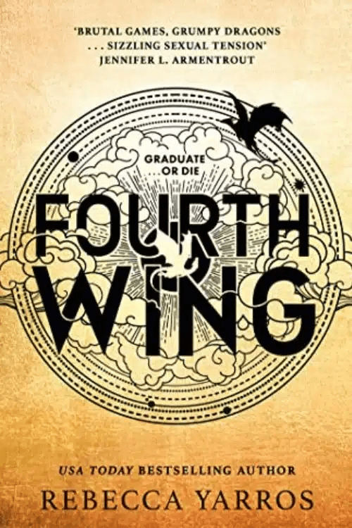 10 Books of 2023 perfect for Gifting This Christmas - Fourth Wing (The Empyrean, #1) (Rebecca Yarros)
