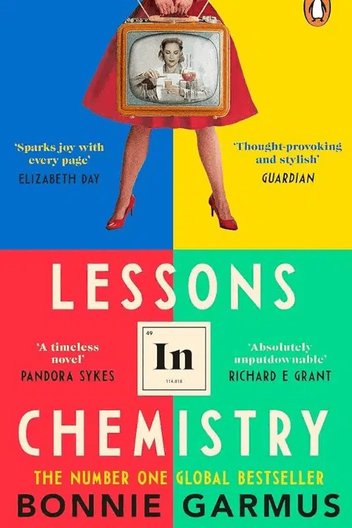 10 Books of 2023 perfect for Gifting This Christmas - The Lessons in Chemistry (Bonnie Garmus)