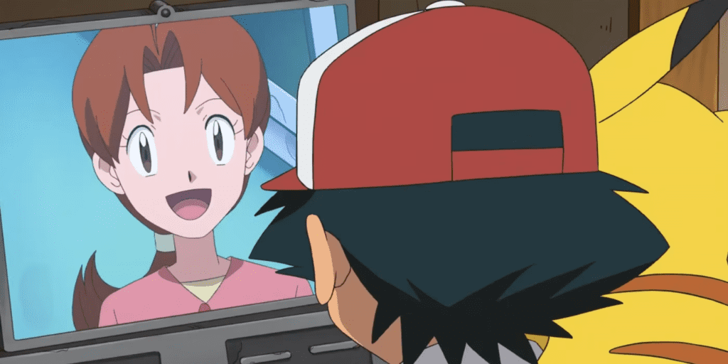 Ash's Close Encounter with His Father